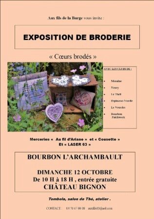 expo à Bourbon L'Archambault