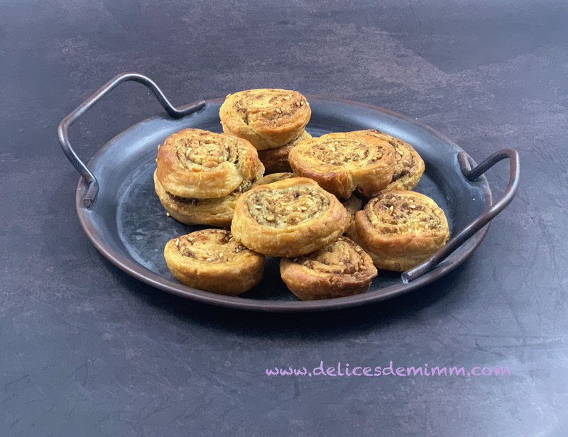 Petits feuilletés au zaatar libanais 2