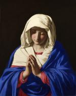 La Vierge en prière, Giovanni Battista Salvi, (vers 1645)