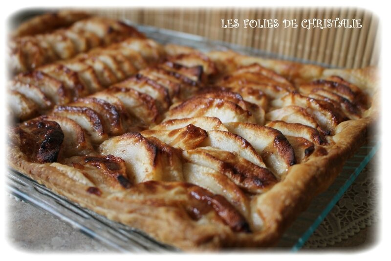 Tarte pomme caramel 6