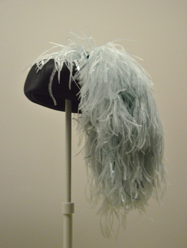 Evening cap with feather trimming, Cristòbal Balenciaga, 1960's