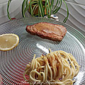 Tranches de porc fermier au <b>lemon</b> curd et pâtes fraîches, et joyeuses fêtes à saint Malo
