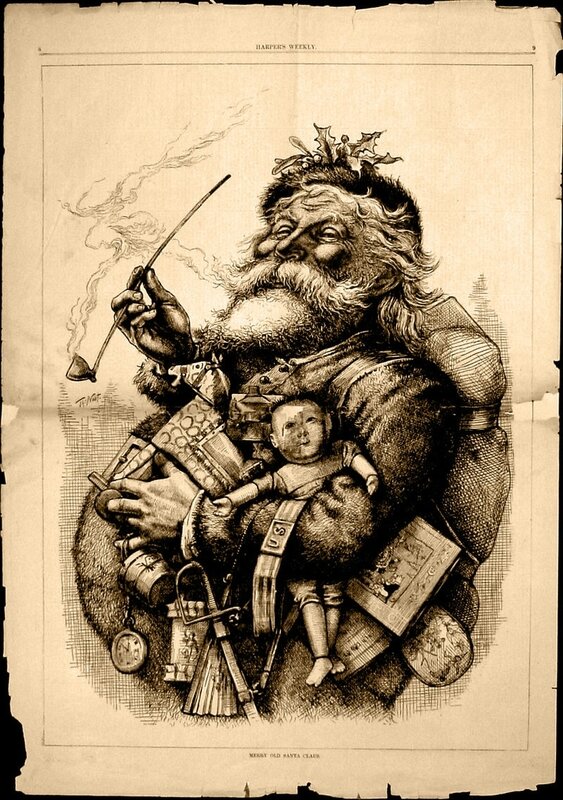 Père Noël Thomas Nast-1881