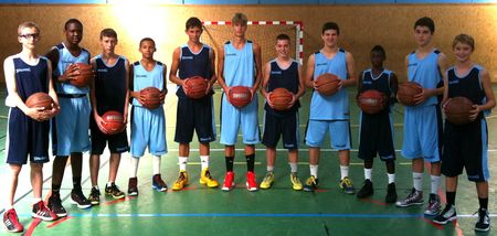 BASKET U15 CCRB STAGE HIRSON 2013 salle