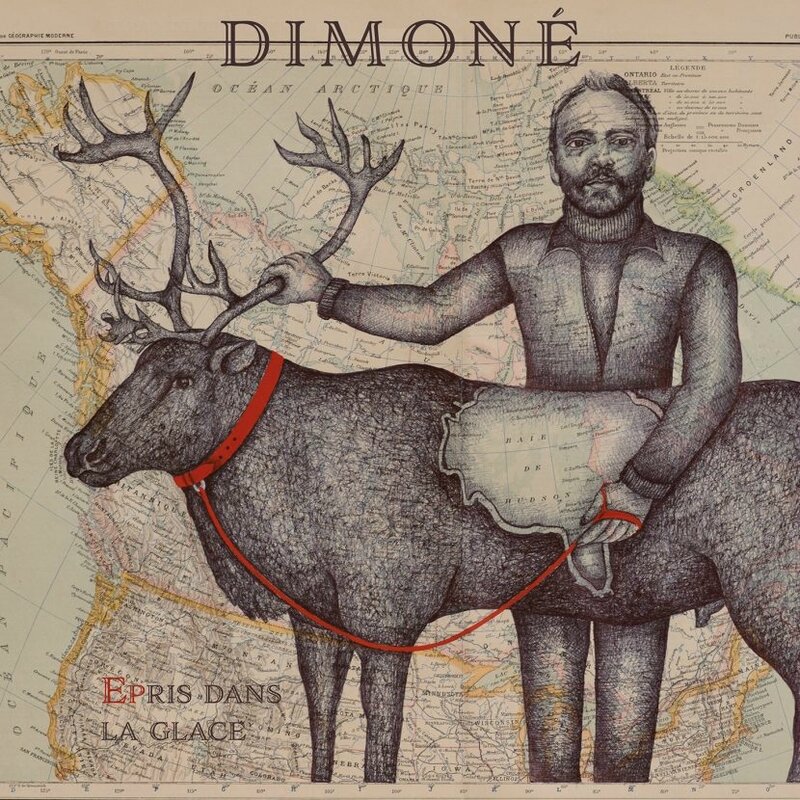 Dimoné, Epris dans la glace
