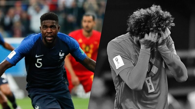 France Belgique Mondial 2018 Russie