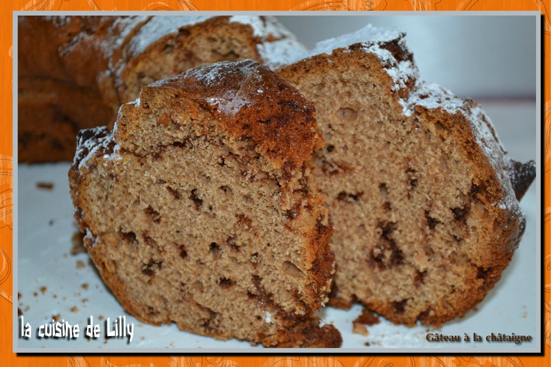 gâteau aux chataignes