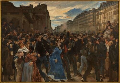Dehodencq (Alfred), le départ des mobiles en juillet 1870 (1879)
