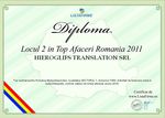Certificate Afaceri Romania 1