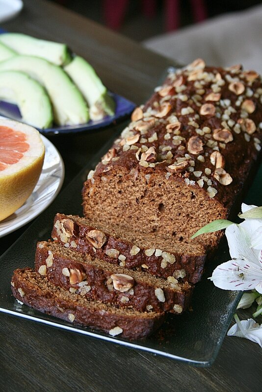Pain d'épices à la noisette passion culinaire Minouchka