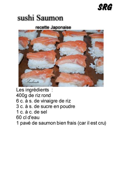 sushi saumon (page 1)