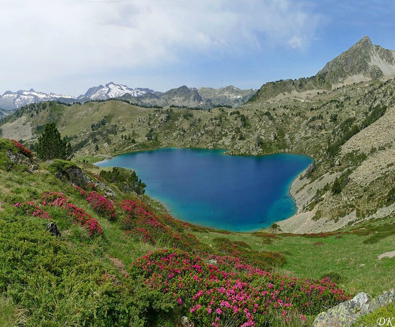 Lac sup de Bastan et son pic éponyme