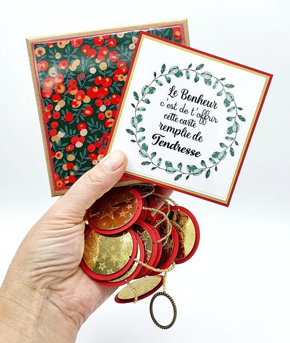 boite guirlande et carte tissu liberty