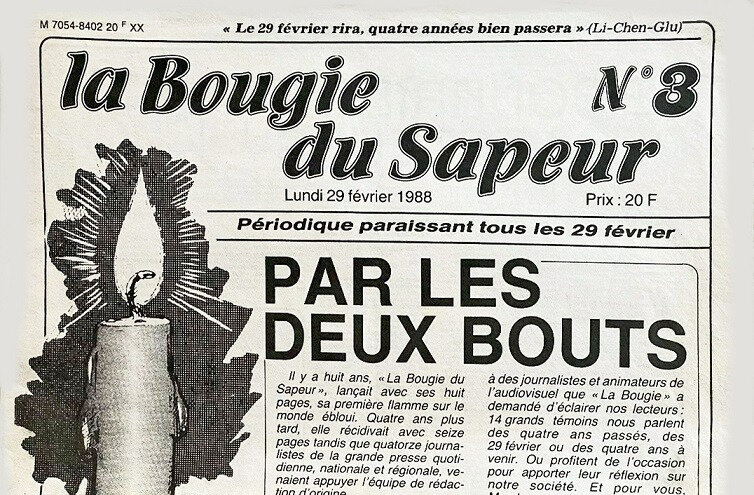 Journal La Bougie du Sapeur n°3 1988 R1R