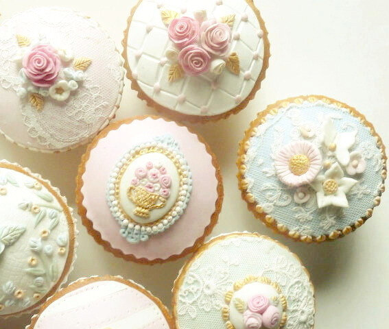 Cupcakes shabby