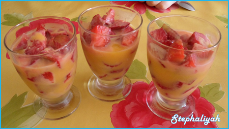 Verrines de fraises au sabayon recettes dessert Verrine de fraises au sabayon