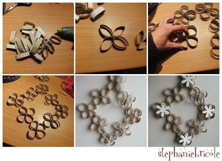 diy deco noel, faire soi même une couronne diy