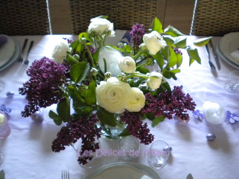 Table poétique de Pâques autour du lilas 3