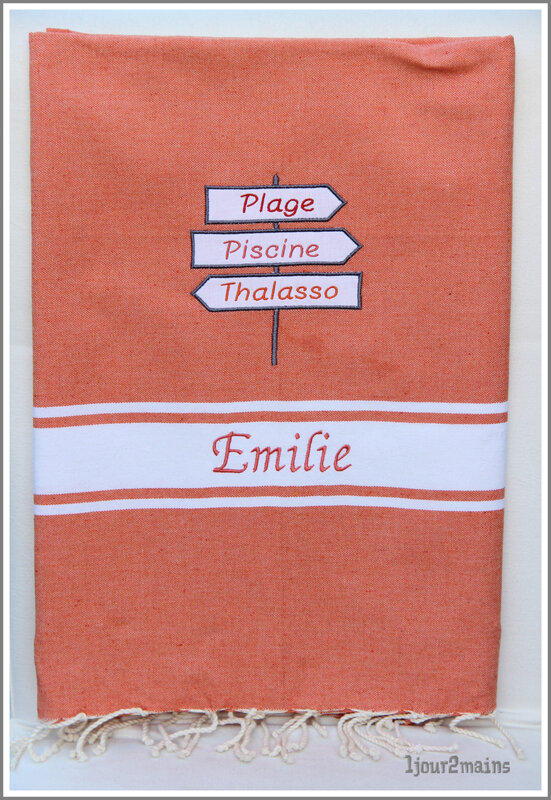 fouta panneau emilie