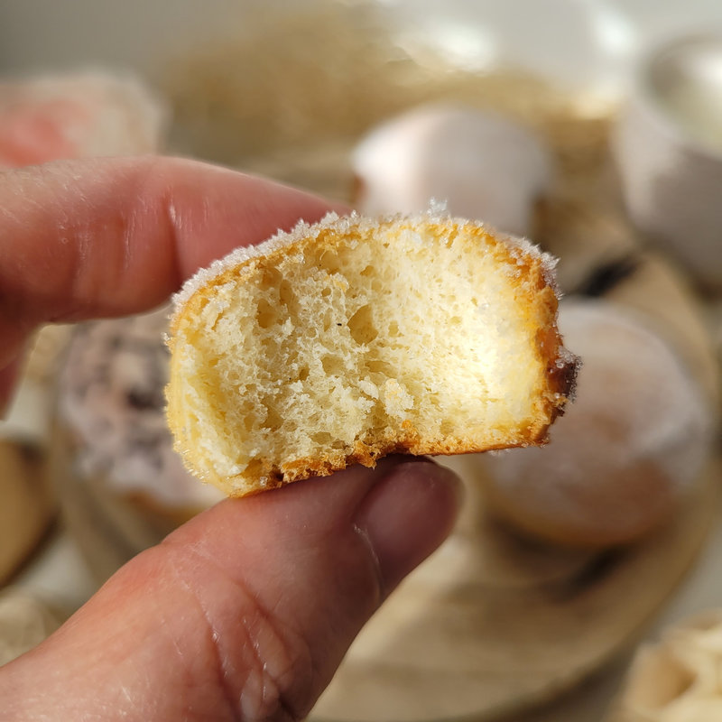 cathytutu lyon beignets cuisson au four healthy glacage donuts sucre en poudre carnaval