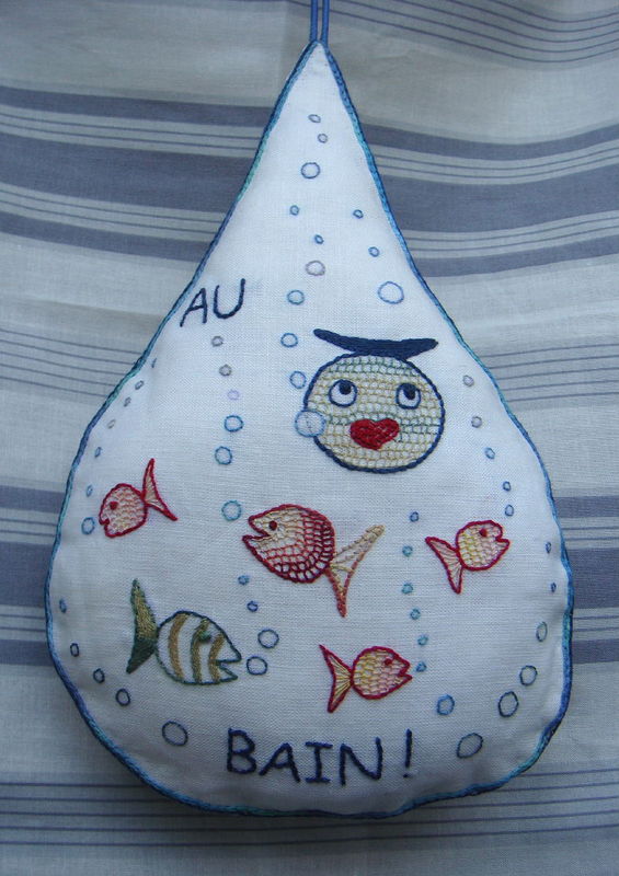 Fiche de broderie traditionnelle Christiane Malgouris