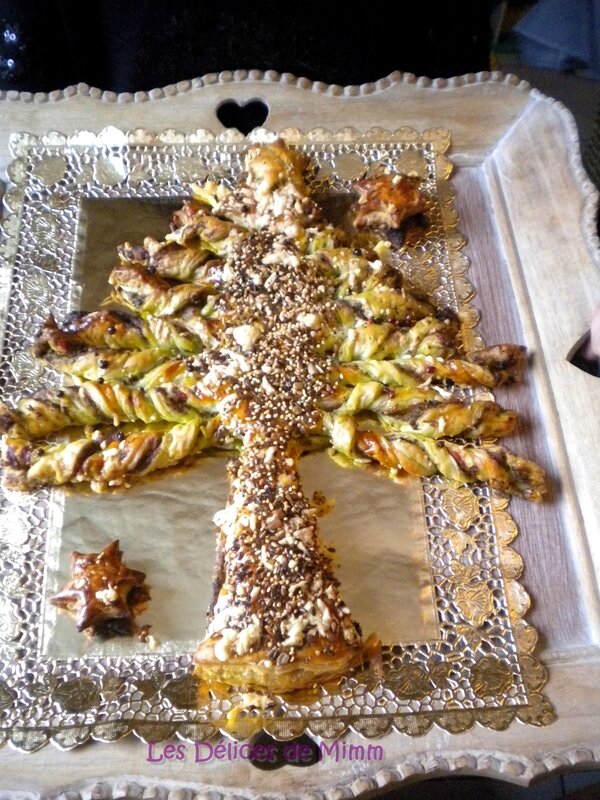 Sapin feuilleté pour l’apéro 2