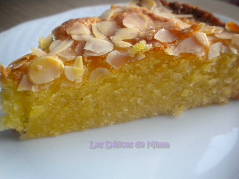 Gâteau fondant aux amandes 5