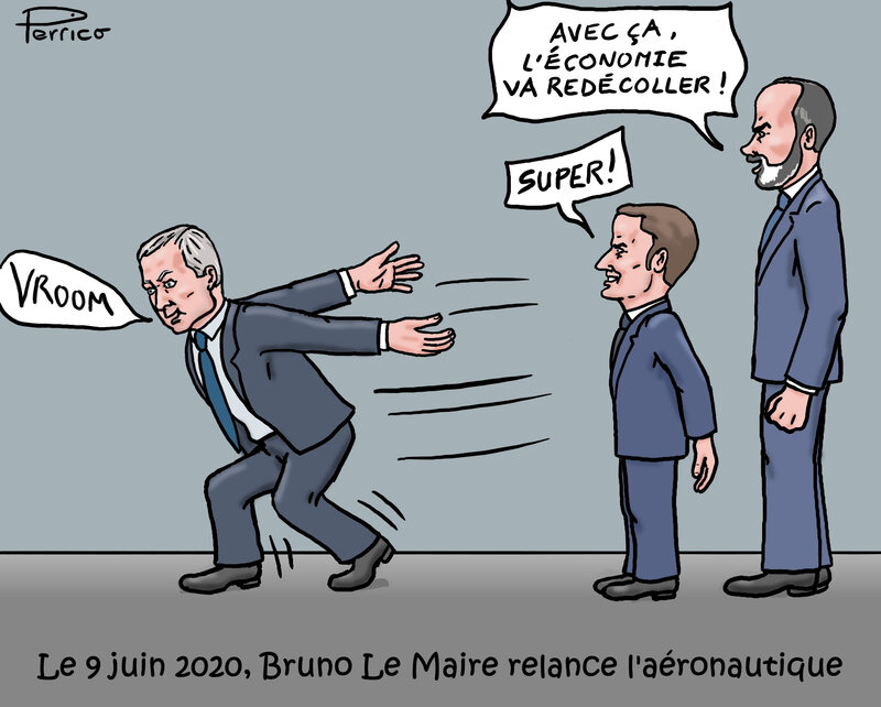 Bruno Le Maire relance l'aviation - 11 juin 2020