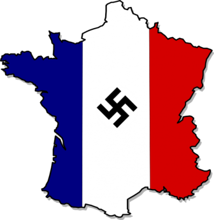 carte-drapeau-france-swastika