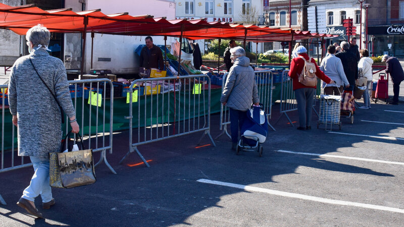 CORONAVIRUS 2010 MARCHÉ AVRIL distances