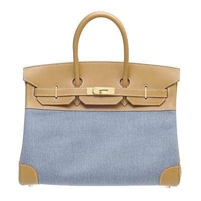 hermès Birkin denim