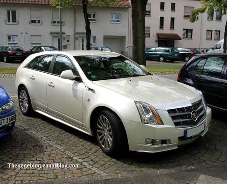 Cadillac CTS 4 break (9ème Classic Gala de Schwetzingen 2011) 01