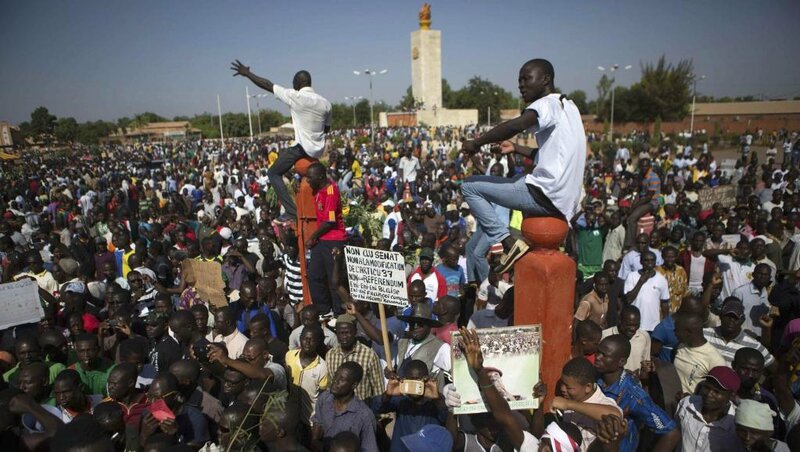 manifestation au burkina faso