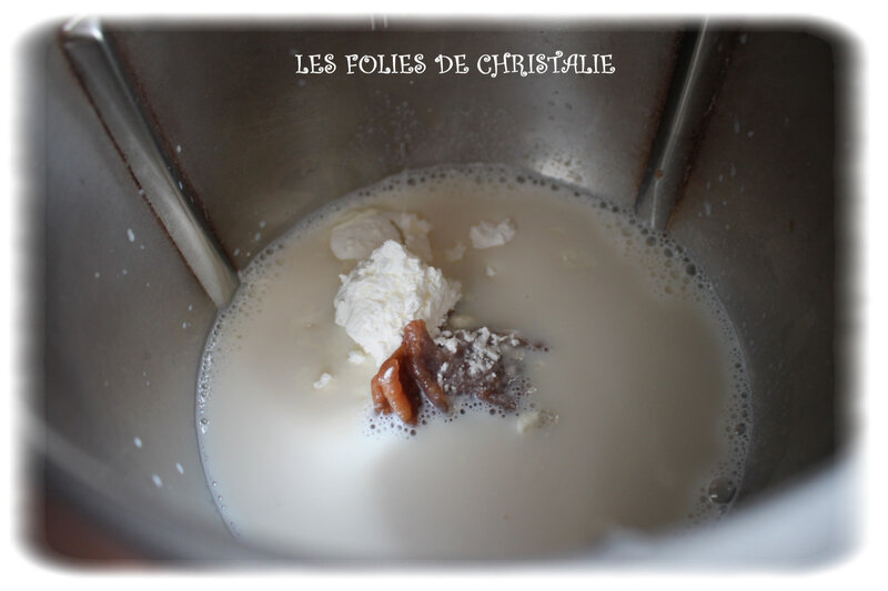 Crème dessert compote 1