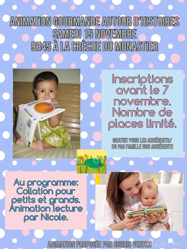 affiche animation lecture