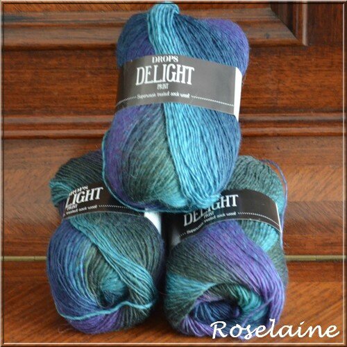 RoselaineTour du cou Fairy Day DropsDesign 3