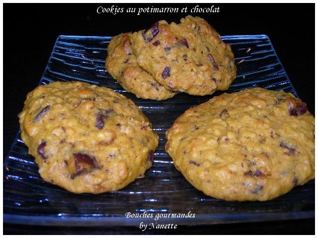Cookies au potimarron, au chocolat et aux flocons d’avoine recettes Muffins au potimarron et à la ricotta