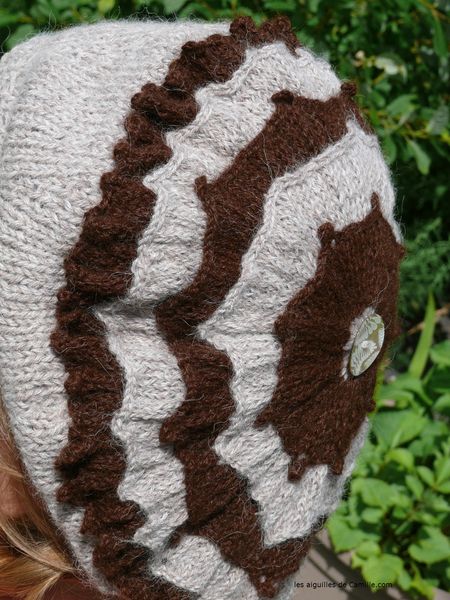 beret fleur 1 de coté