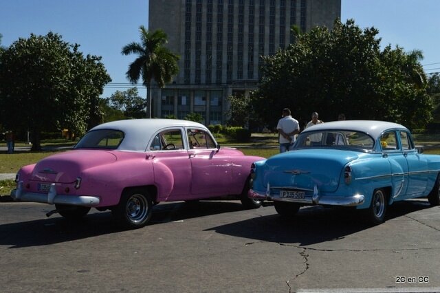 Vieilles américaines - La Havane