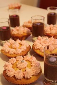 recettes Cupcakes rosés vanillés