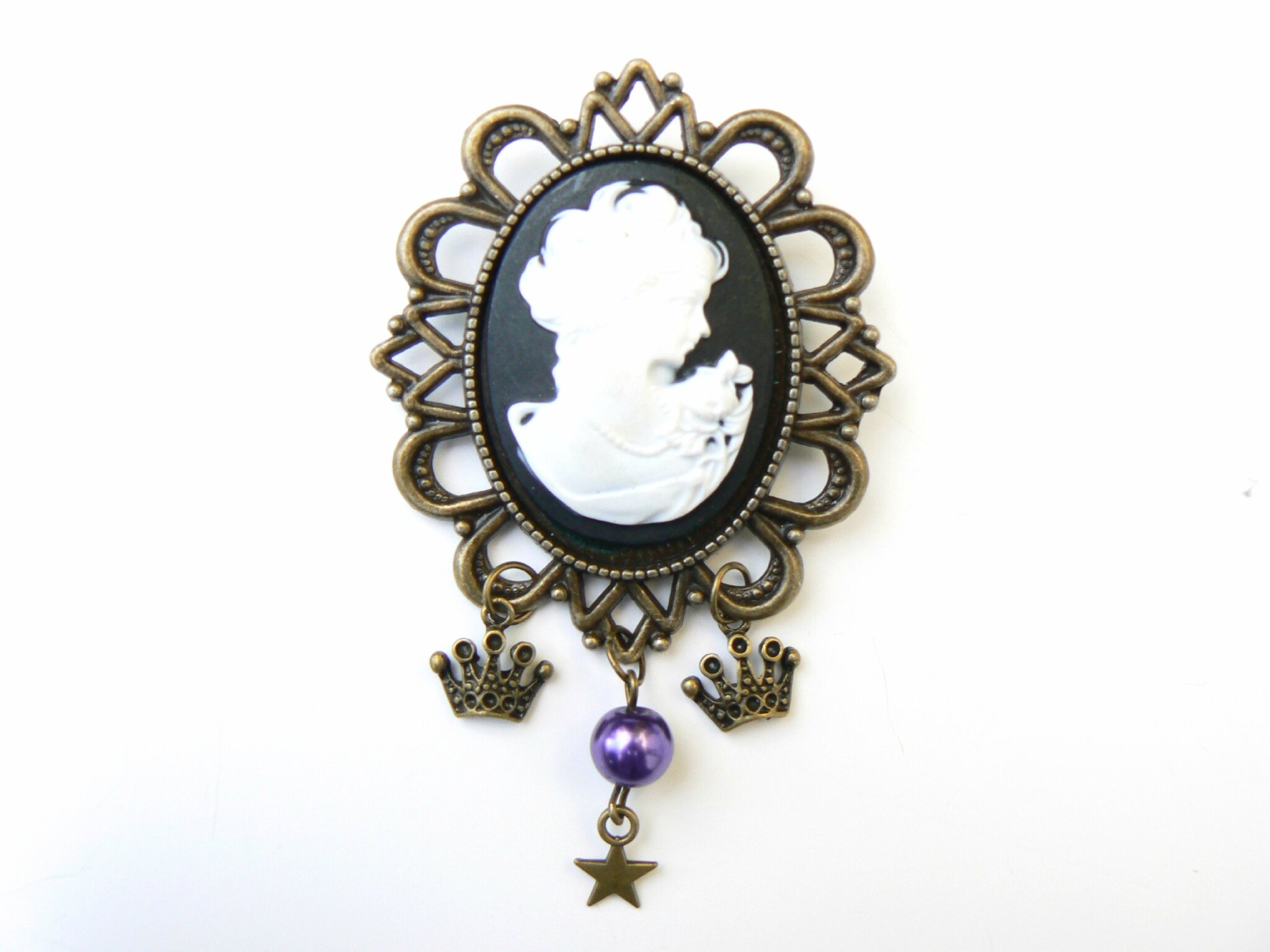 Broche-camee-portrait-femme