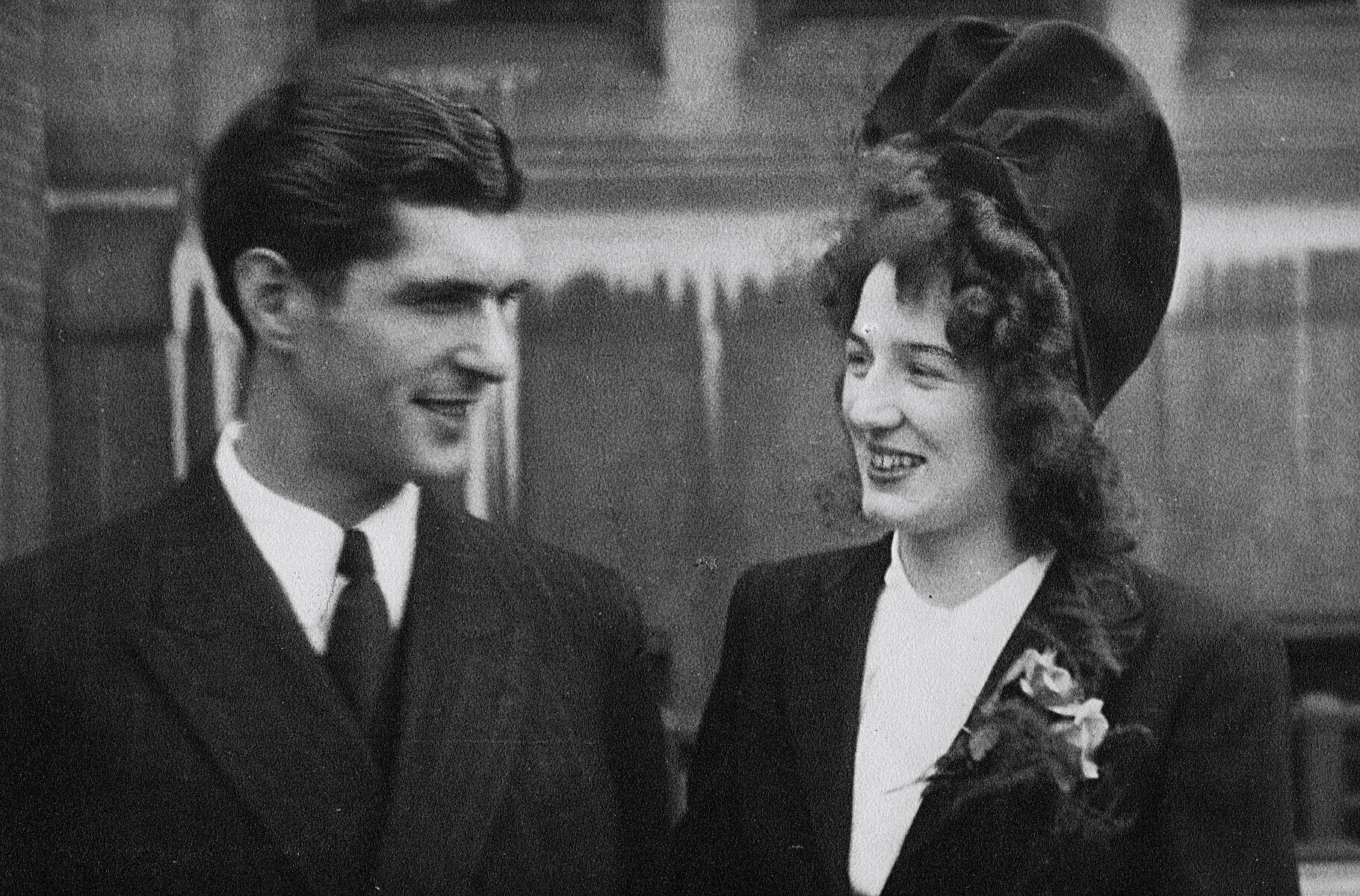 Mariage Marthe et Maurice 1945
