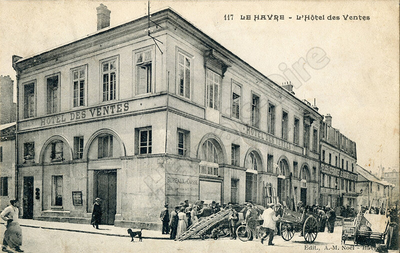 Le Havre hôtel des ventes France