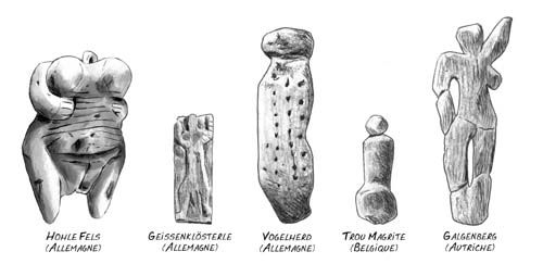 AURIGNACIEN statuettes