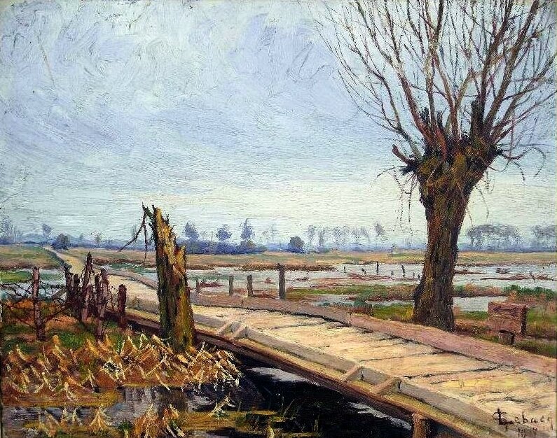 Lebacq Front de l'Yser 1917