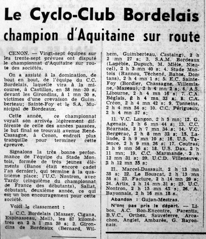 1969 Championnat des sociétés