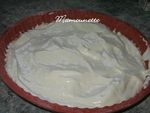 Gâteau aux blancs d'oeufs de mes poules et aux fraises du jardin 009