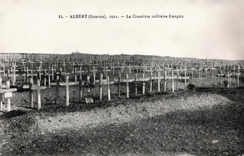 Albert, cimetière, 1925