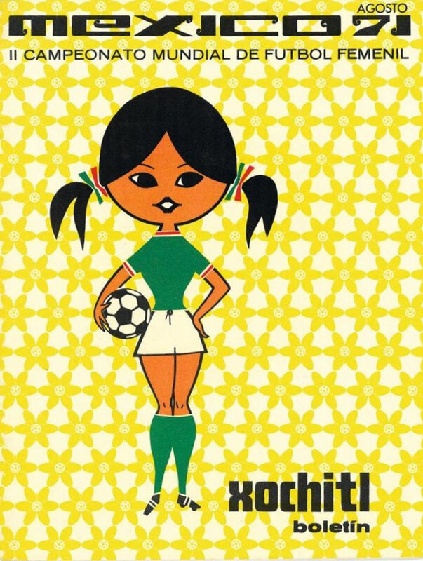 Affiche Coupe du Monde 1971 Mexique