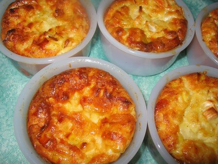 recettes Petits Flans de Poireaux